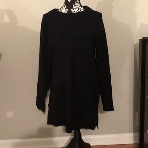 Plush Knit Black Sweater